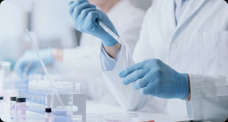 ADHERE TO EU GMP & ISO <br>13485 STANDARDS